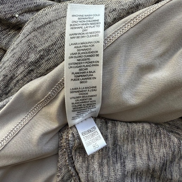 WHBM Marled Knit Dress Heather Grey Size Small - Picture 10 of 11